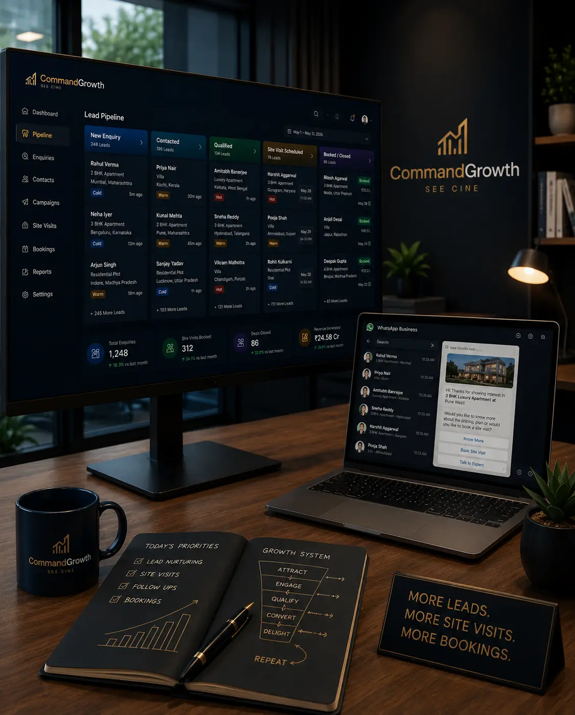 CommandGrowth founder — real estate growth specialist